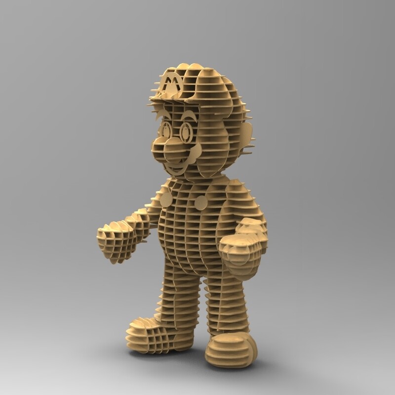 Super Mario Lebensgroß