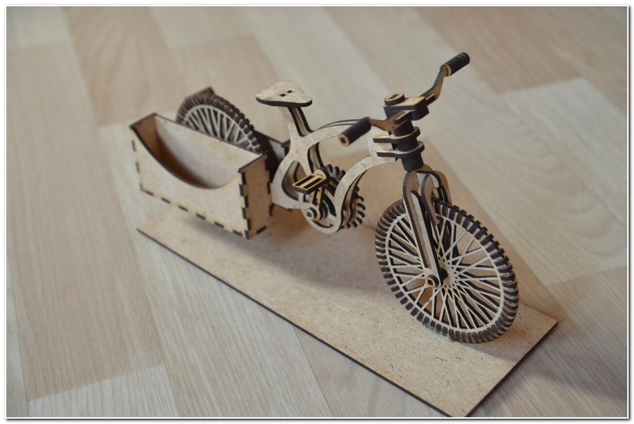 Fahrrad für Visitenkarten