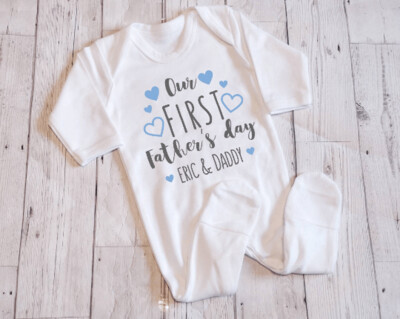 fathers day sleepsuit