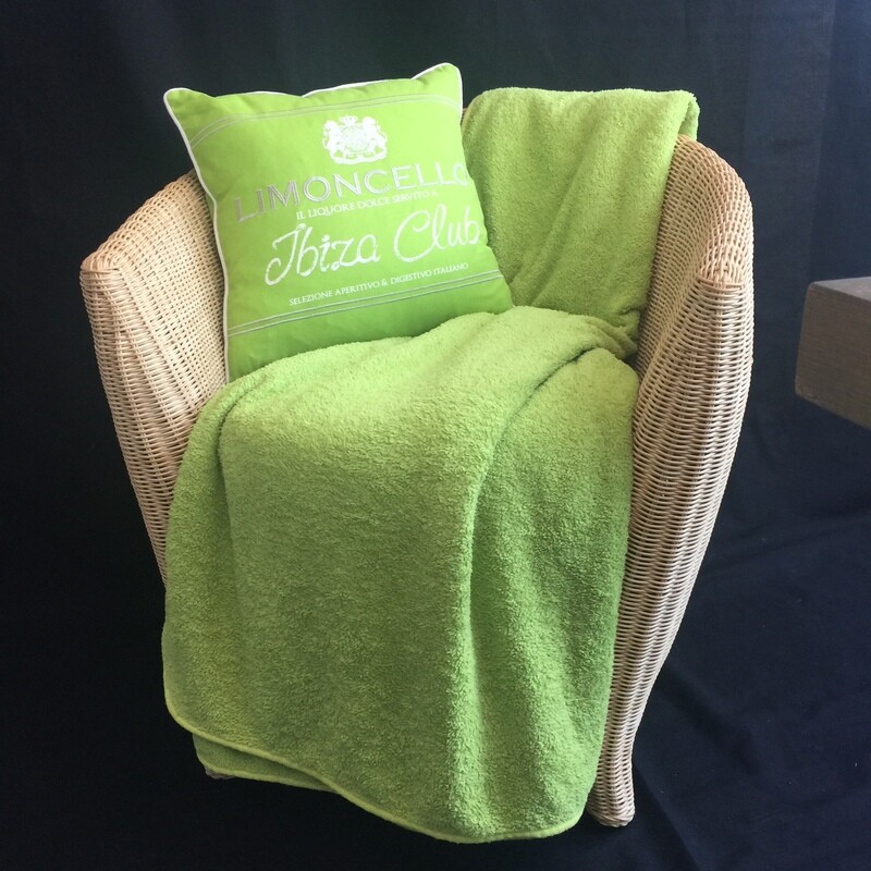 Luxus Well-Soft Wellness Decke, Hellgrün