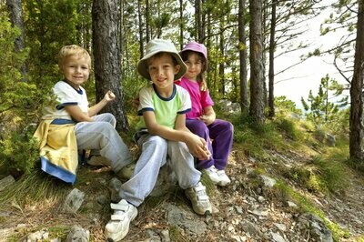 Schuhe mit TEX Membranen, atmungsaktiv und wasserdicht. -Kinder-
