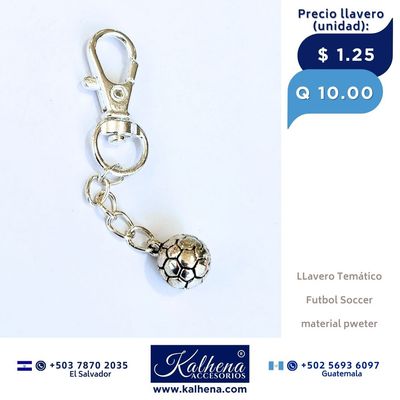 LLaveros Temáticos Fubol Soccer (Balon)