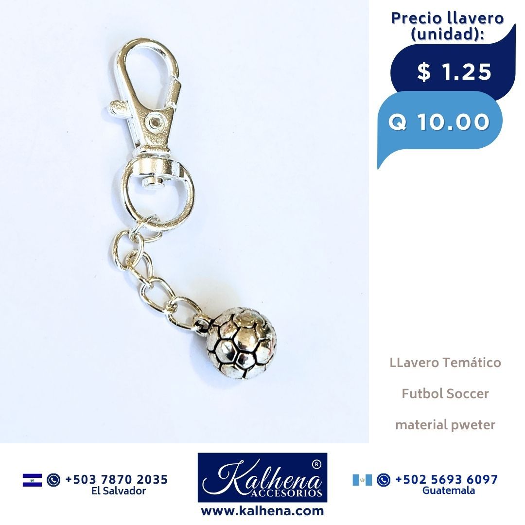LLaveros Temáticos Fubol Soccer (Balón)
