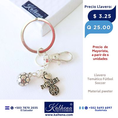 LLaveros Temáticos Fubol Soccer (Playera)