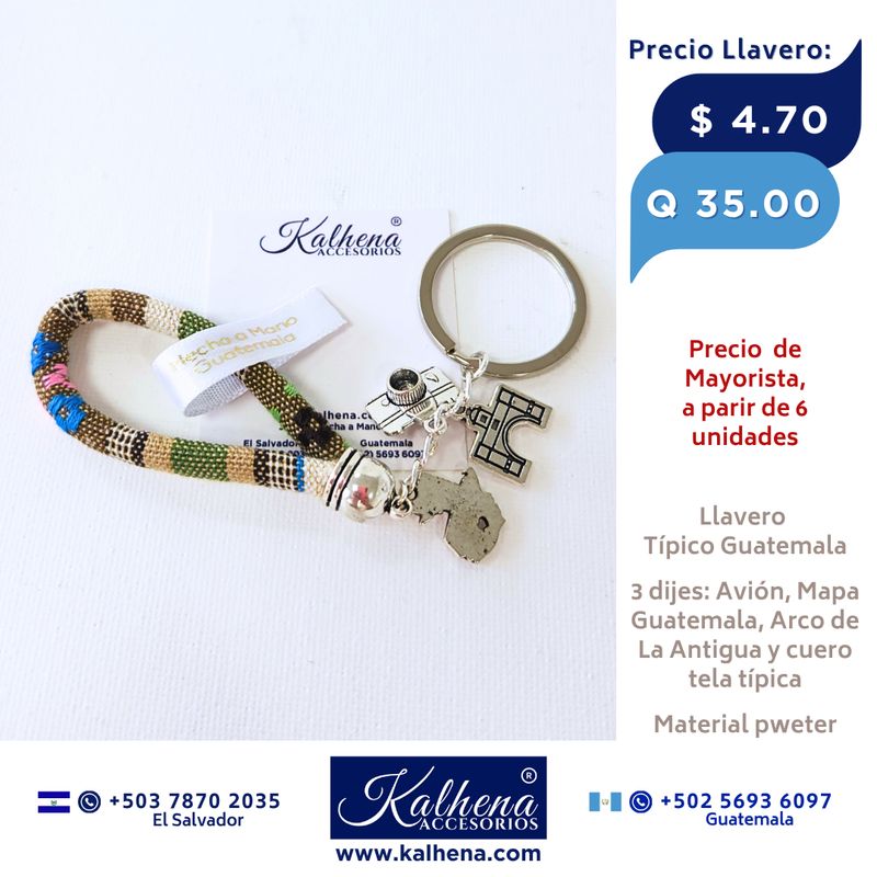 LLavero Típico Guatemala