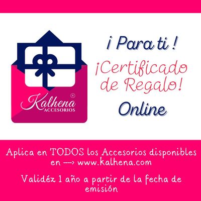 Certificado de Regalo - elige el monto a Regalar-