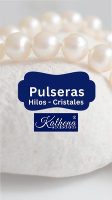 PULSERAS: Hilos/Cristales