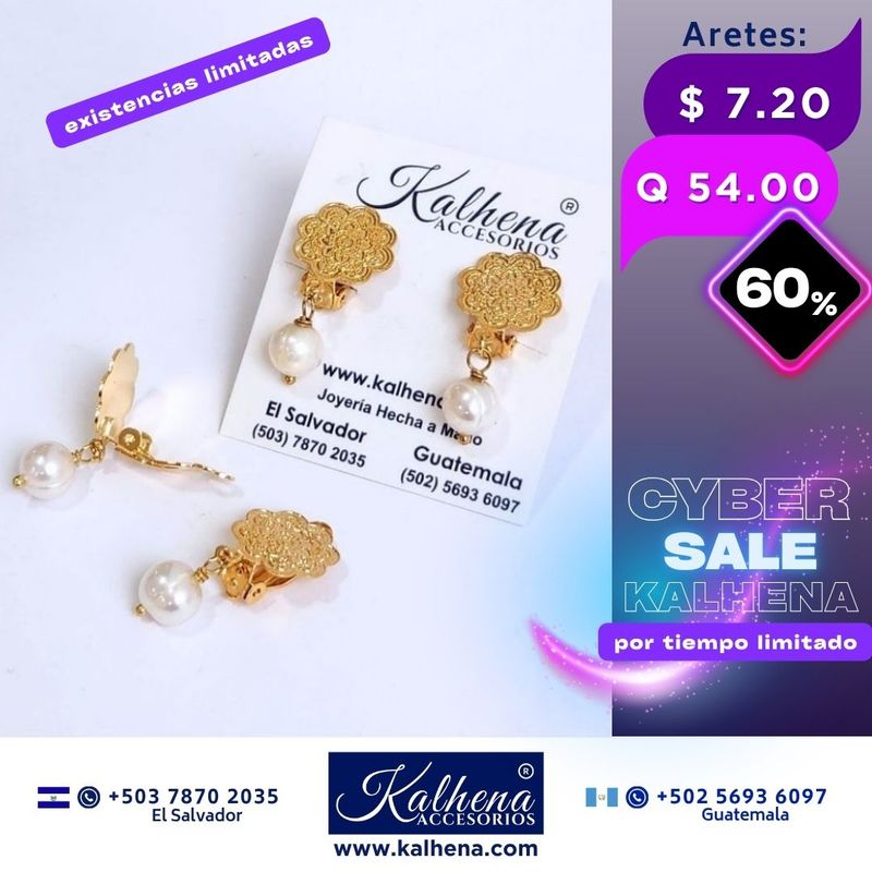Aretes de presión oro laminado y perla cultivada pequeña Aretes de presión oro laminado y perla cultivada pequeña
