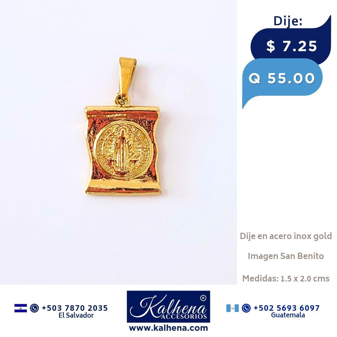 Medalla Religiosa San Benito