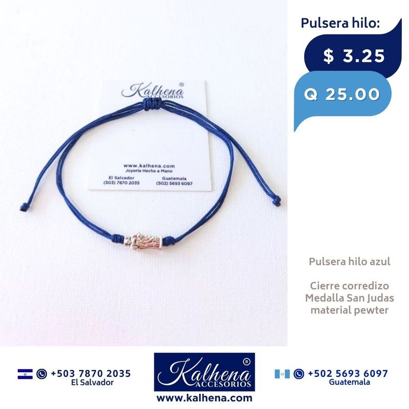 Pulsera San Judas en hilo