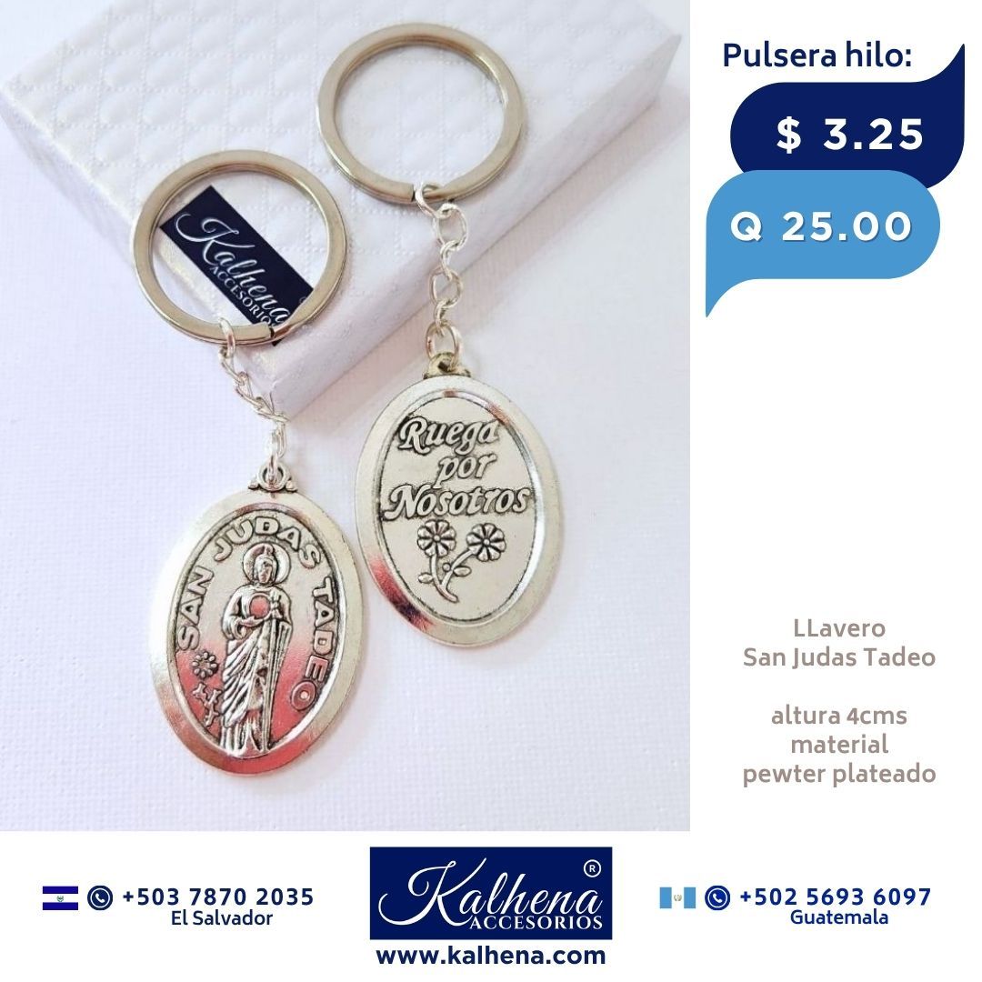 LLavero Medalla San Judas Tadeo