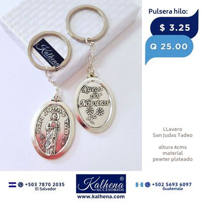 LLavero Medalla San Judas Tadeo LLavero Medalla San Judas Tadeo
