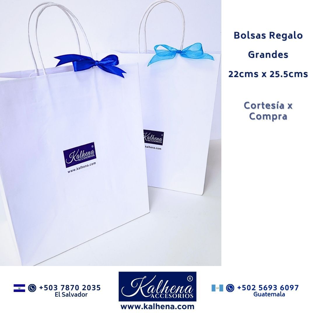 Bolsa de Regalo grande con moña liston seda