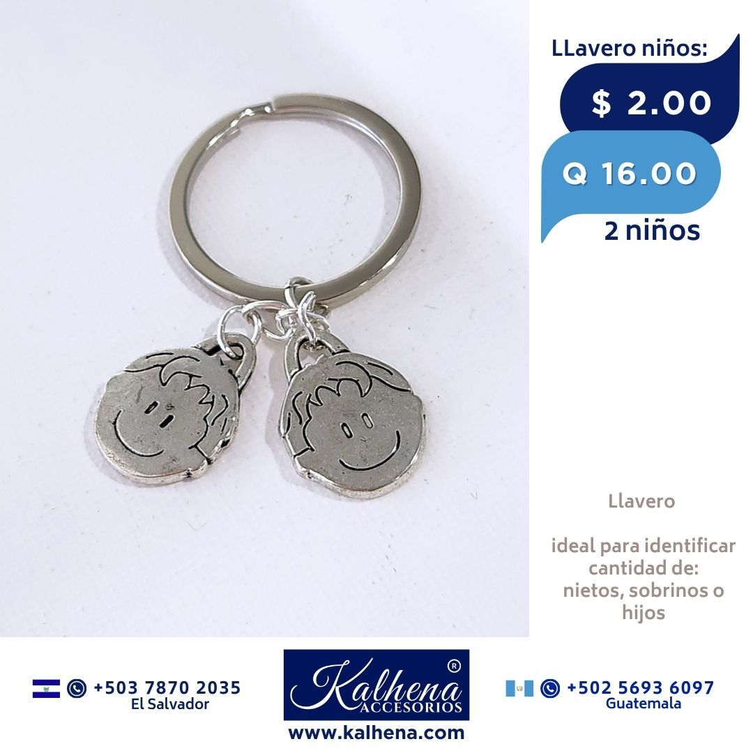 LLavero niños (2 niños)
