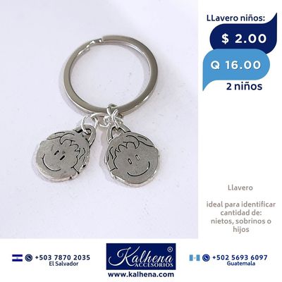 LLavero niños (2 niños)