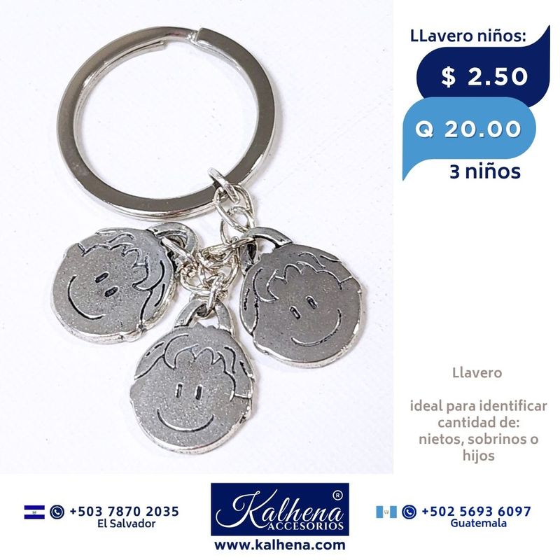 LLavero niños (3 niños)