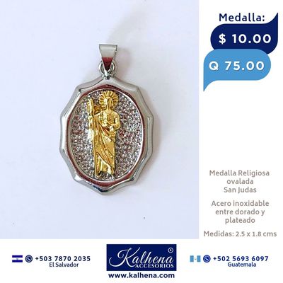 Medalla Religiosa San Judas