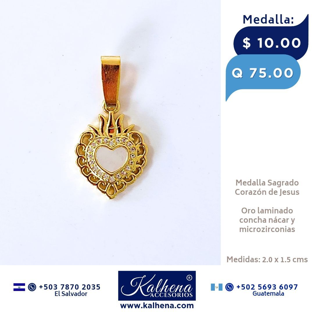 Medalla Religiosa Sagrado Corazón