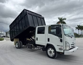 2016 ISUZU NQR W/14'FT STEEL DUMP