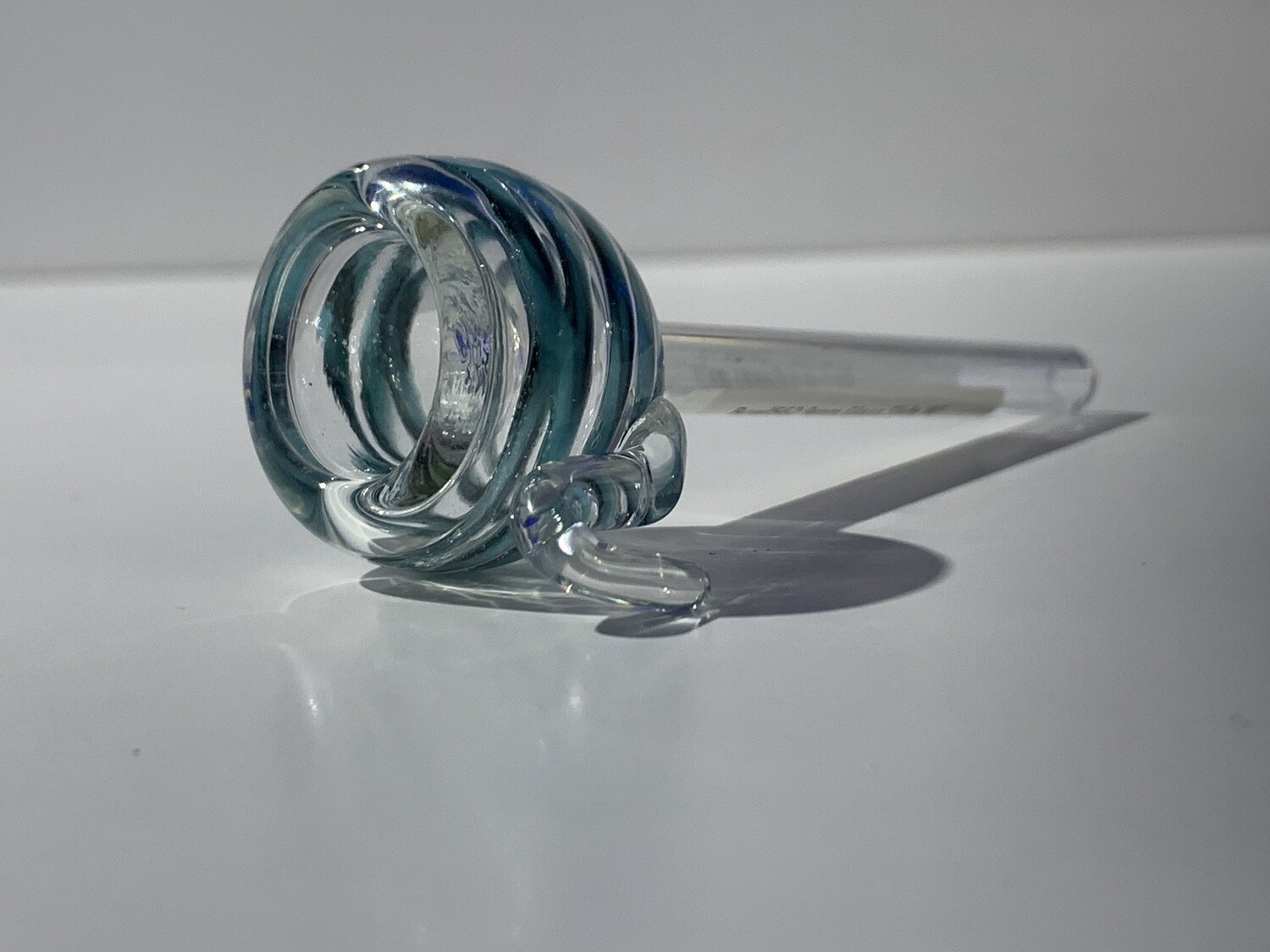 Bowl562 9mm Glass Slide W/Twisted Design
