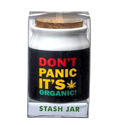 Don't Panic It's Organic Stash Jar 3"