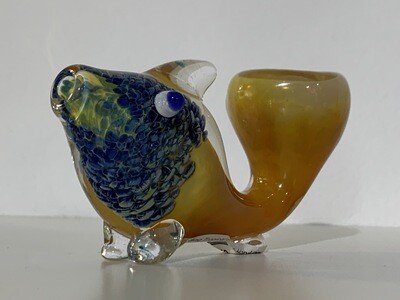 Standing Tropical Fish Hand Pipe