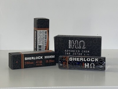 Hohm Tech Sherlock 20700 Battery 2 Pack