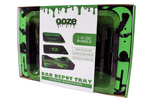 Ooze Dab Depot Tray 3 In 1 Bundle