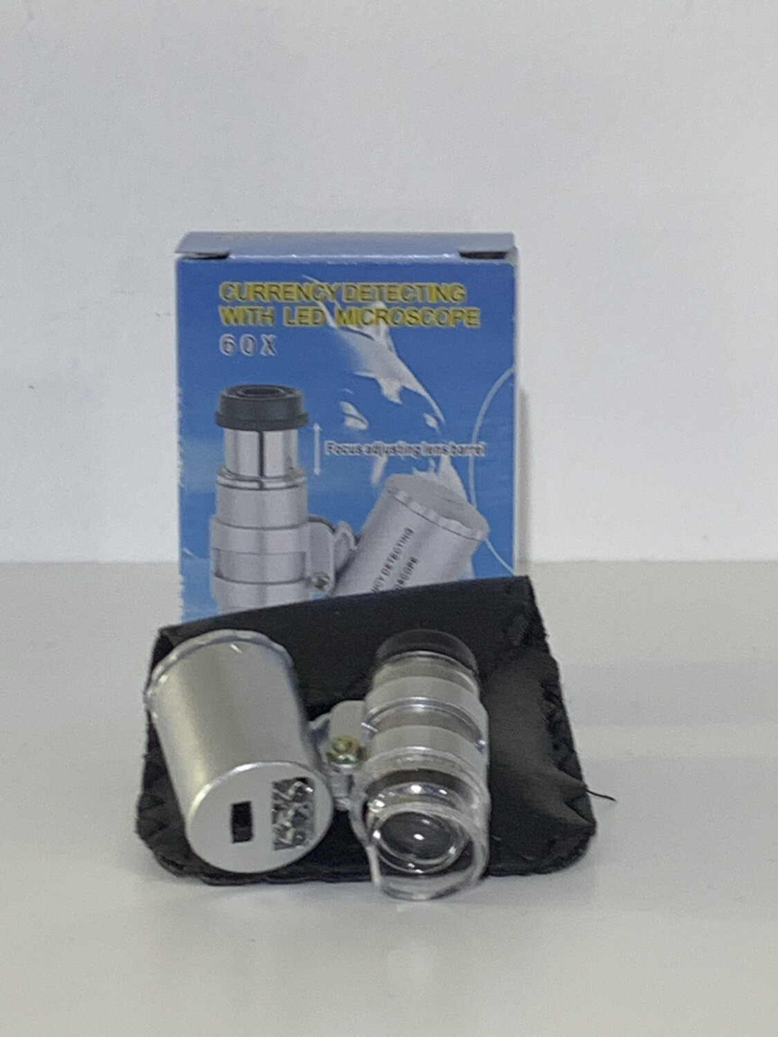 Kingmas mini 60x Microscope Led UV Light