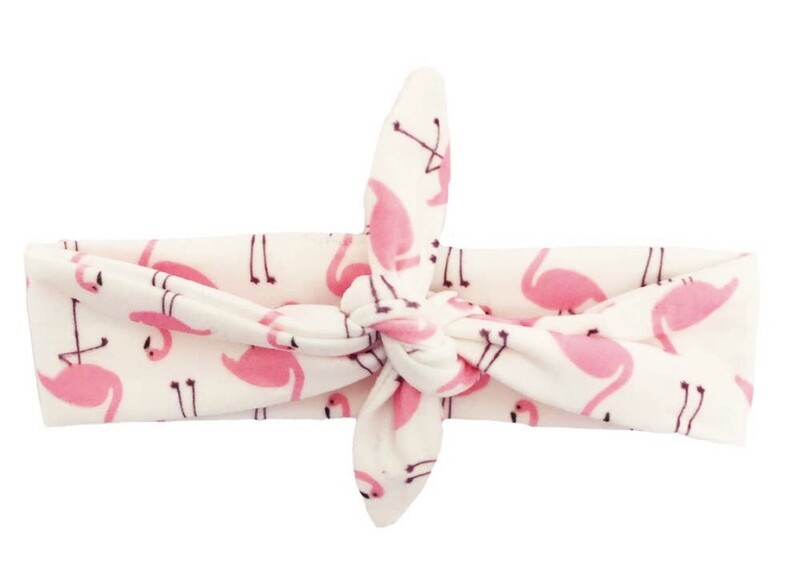 Flamingo Knotted Headband