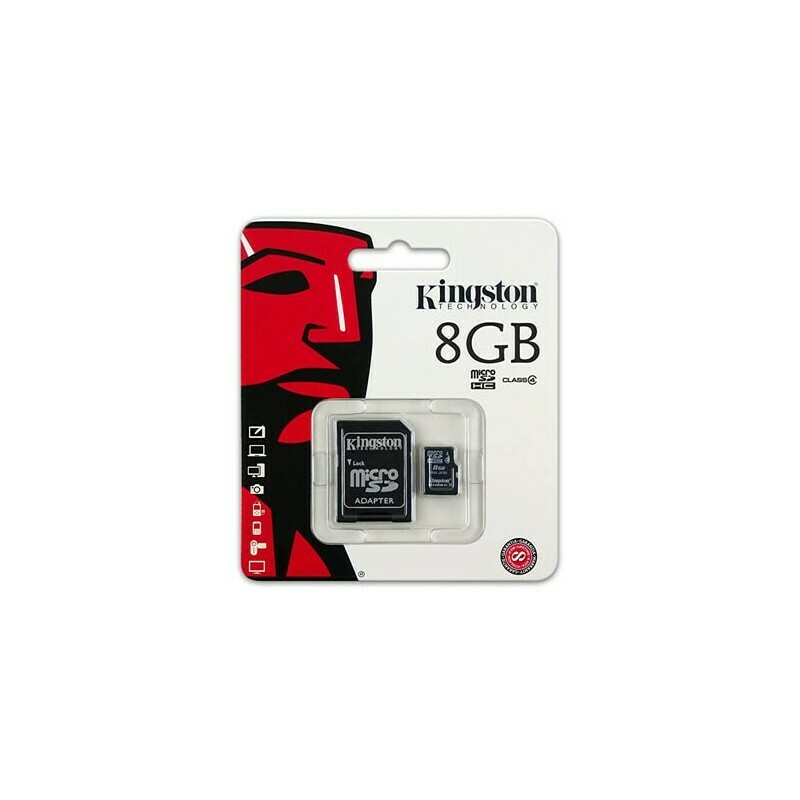 Carte Micro SD Kingston 8 Go