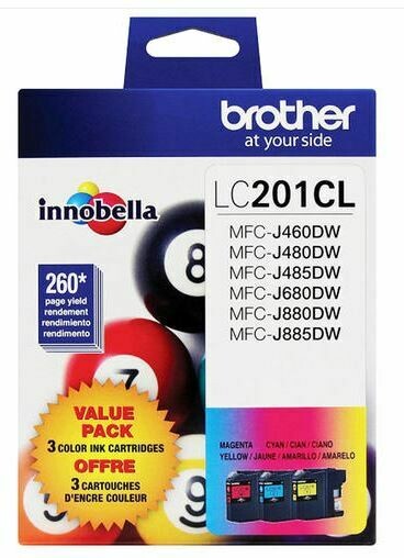 Brother LC2013PKS cartouche d&#39;encre originale couleur combo C/M/Y