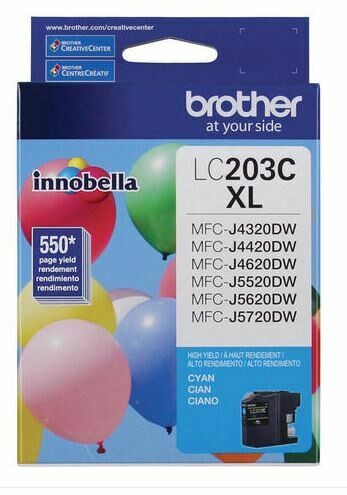 Brother LC203C XL cartouche d&#39;encre cyan haute capacité