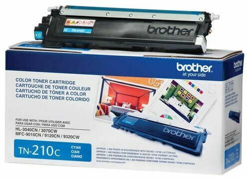 Brother – Cartouche de toner cyan TN210