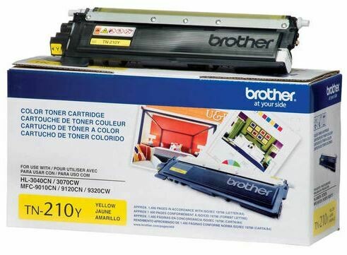 Brother – Cartouche de toner jaune TN210