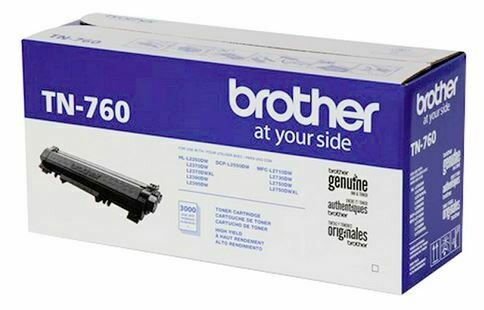 Brother – Cartouche de toner TN760 noir, haut rendement