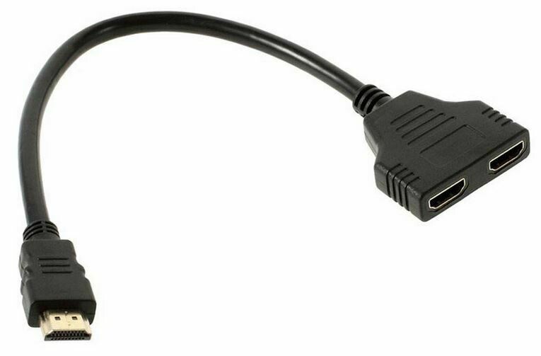 Câble HDMI Splitter 1 x 2 30cm