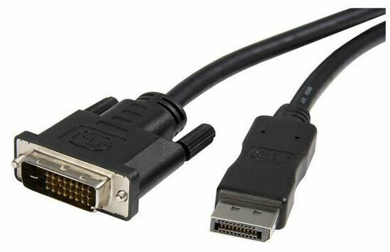 Câble adaptateur DisplayPort vers DVIde 1,8m/6pieds - M / M -