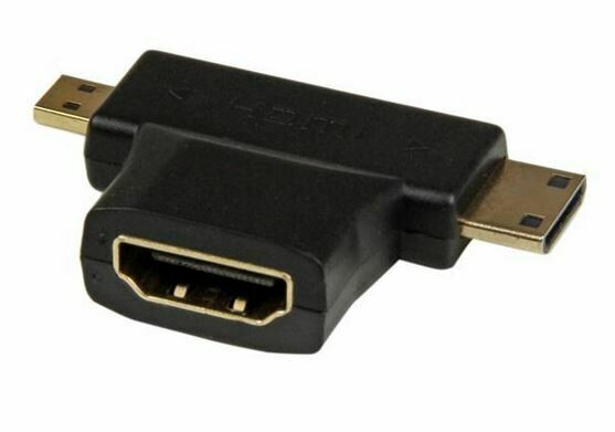 Adaptateur HDMI (Femelle) vers HDMI Mini (Mâle) / HDMI Micro (Mâle)