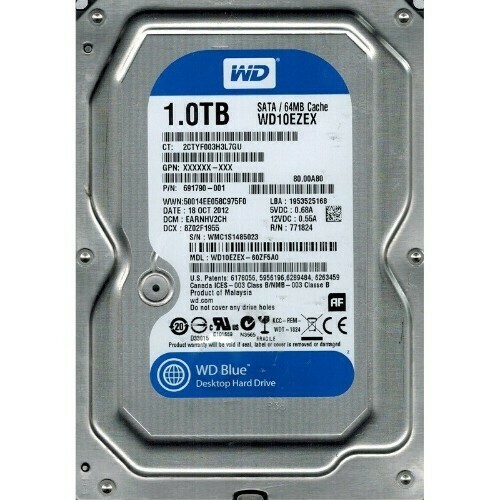 Disque Western Digital 1 To, Usagé