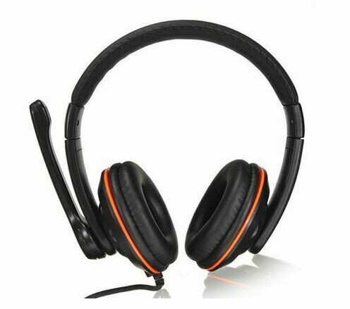 Casque d&#39;écoute stéréo OVLENG Q5 USB avec microphone et contrôle du volume pour ordinateur portable PC