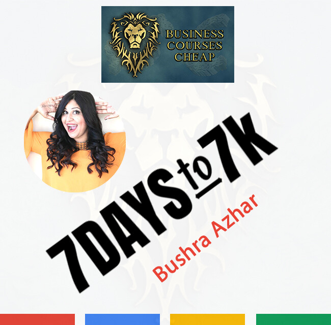 BUSHRA AZHAR - 7 DAY 7K