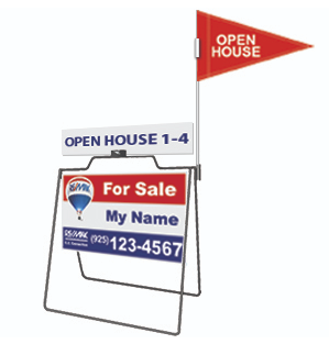 REAL ESTATE A-FRAME SIGNS