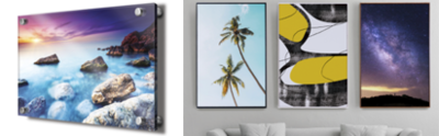 WALL PRINTS • CANVAS • ACRYLIC • FRAMED