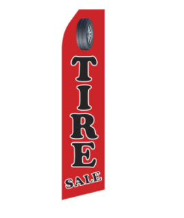 CUSTOM ECONO FLAG 16 FT TALL