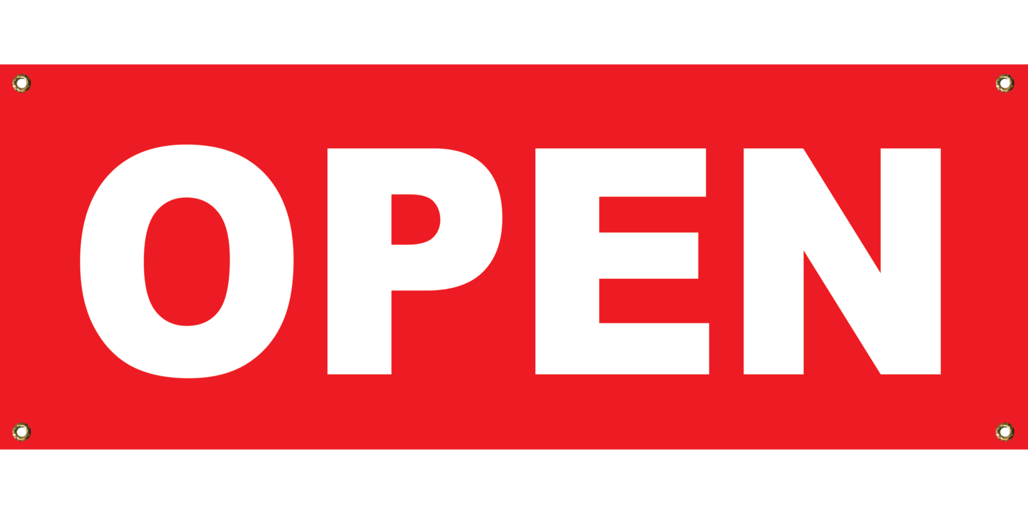 RED OPEN 2' X 4'