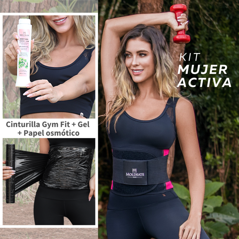 KIT MUJER ACTIVA- CINTURILLA GYM FIT KIT MUJER ACTIVA- CINTURILLA GYM FIT