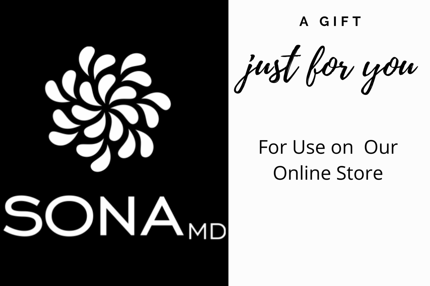Gift Card - ONLINE STORE USE ONLY