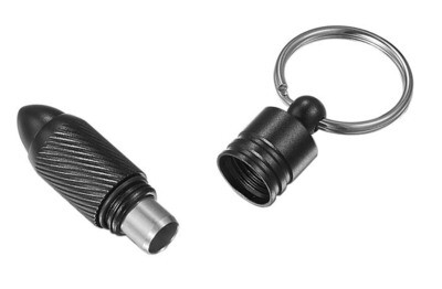 Visol Huron Matte Black Keyring Cigar Punch