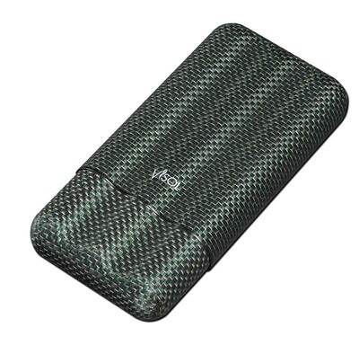 Visol Cartenium Three Finger Titanium Carbon Fiber Cigar Case